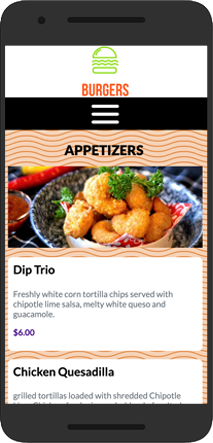 Online Menu