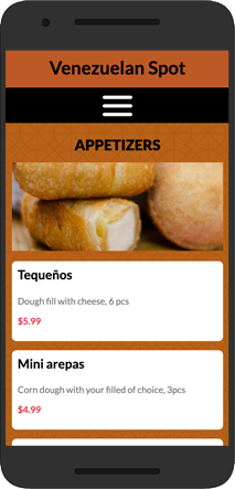 Online Menu