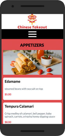 Online Menu