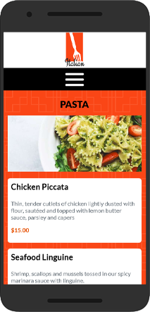 Online Menu
