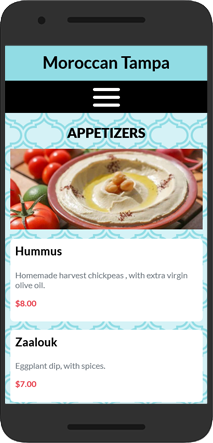 Online Menu