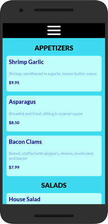Online Menu