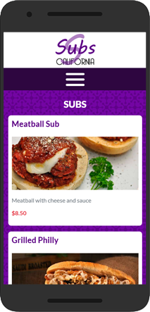 Online Menu