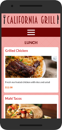 Online Menu